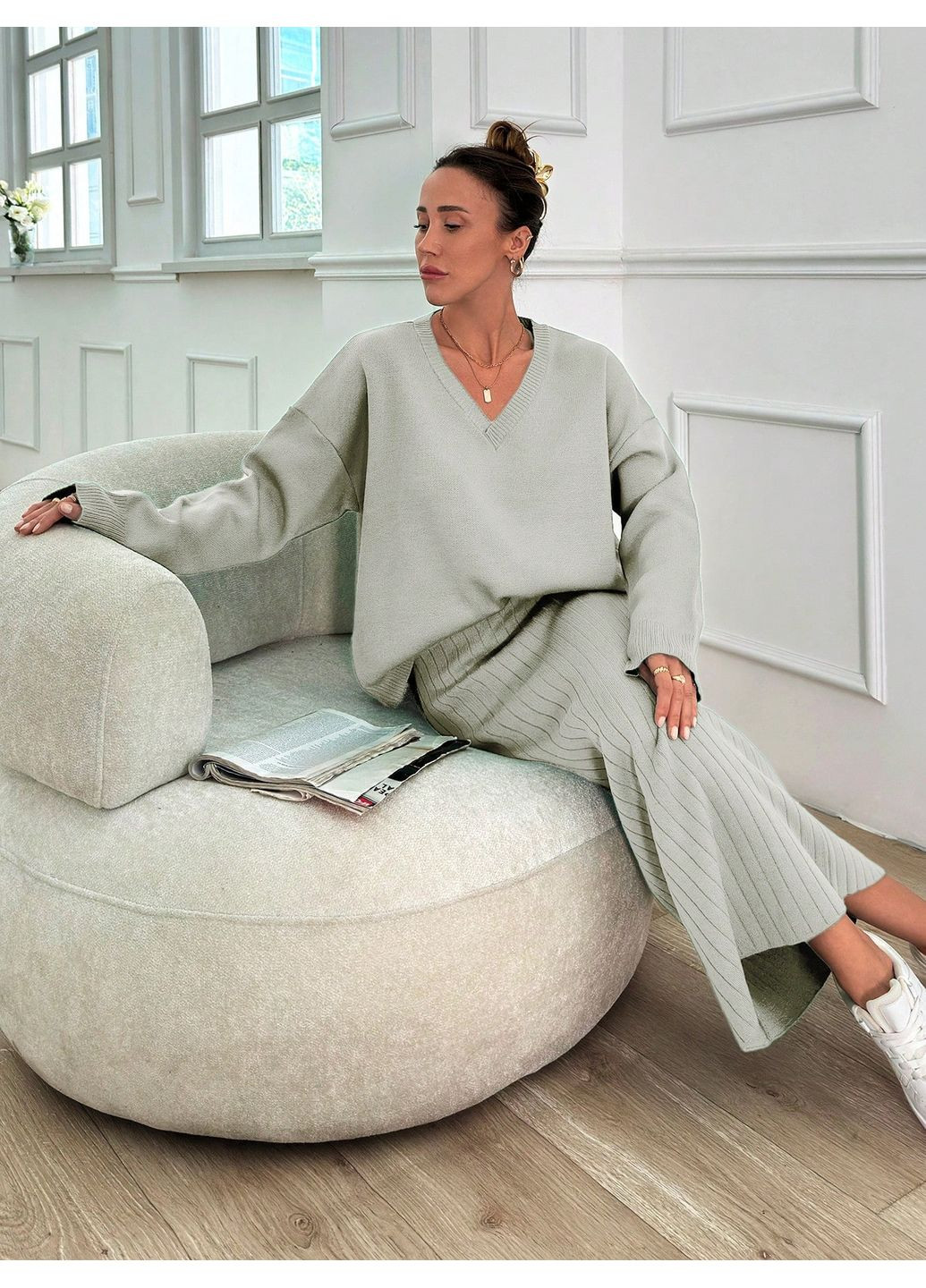 Комплект (Светр, спідниця) SHEIN (355336912)