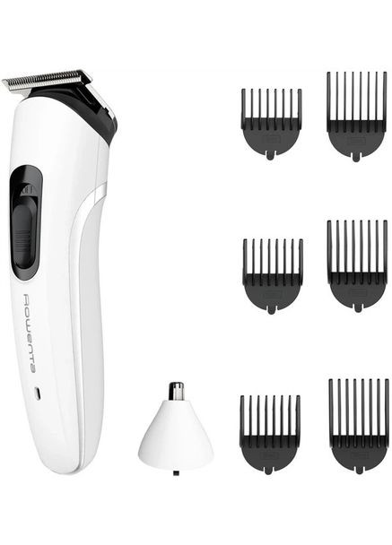 Машинка для стрижки волосся Trim & Style 8 в 1 TN8934E0 1.8 Вт біла Rowenta (382470848)