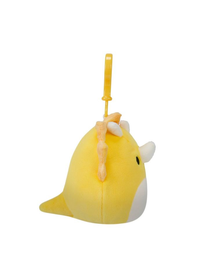 М'яка іграшка на кліпсі "Трицератопс" SQCP00216, 9 см Squishmallows (369667617)