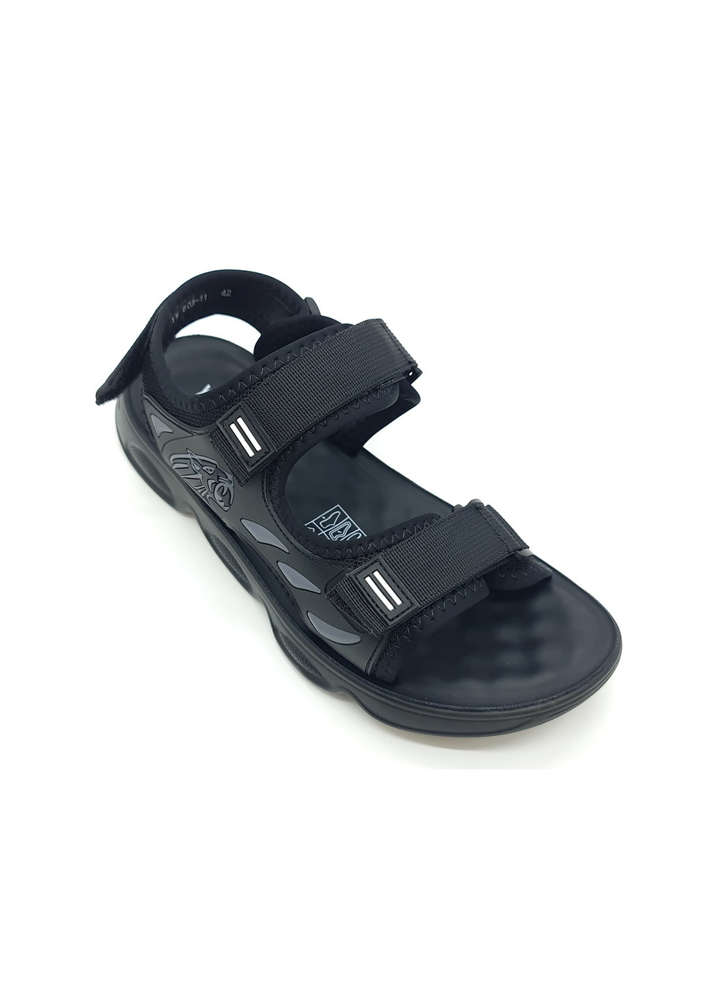 мужские сандалии черные текстиль ya-14-2 26 см (р) Yalasou