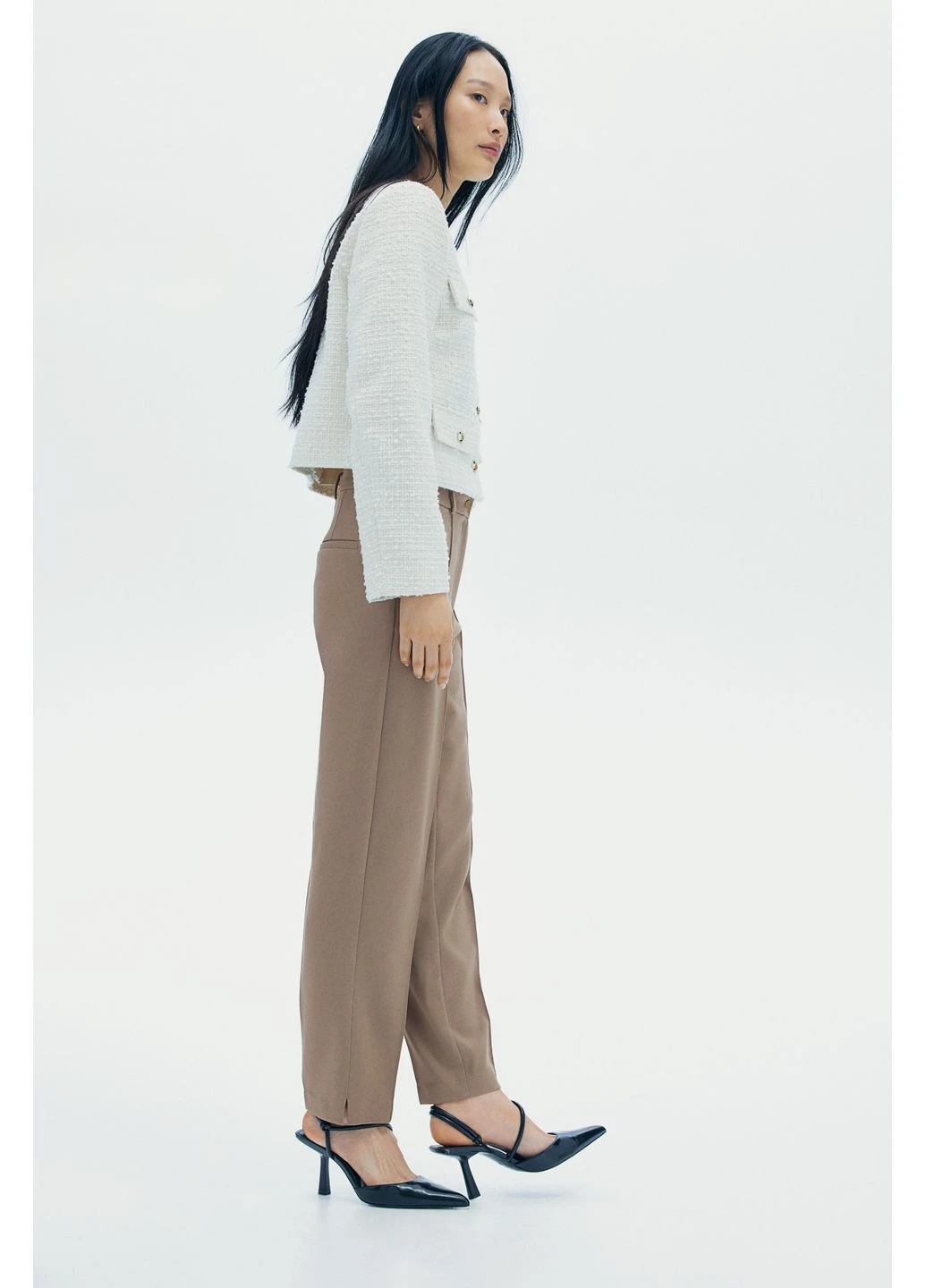 Брюки в составе с вискозой H&M (400992977)