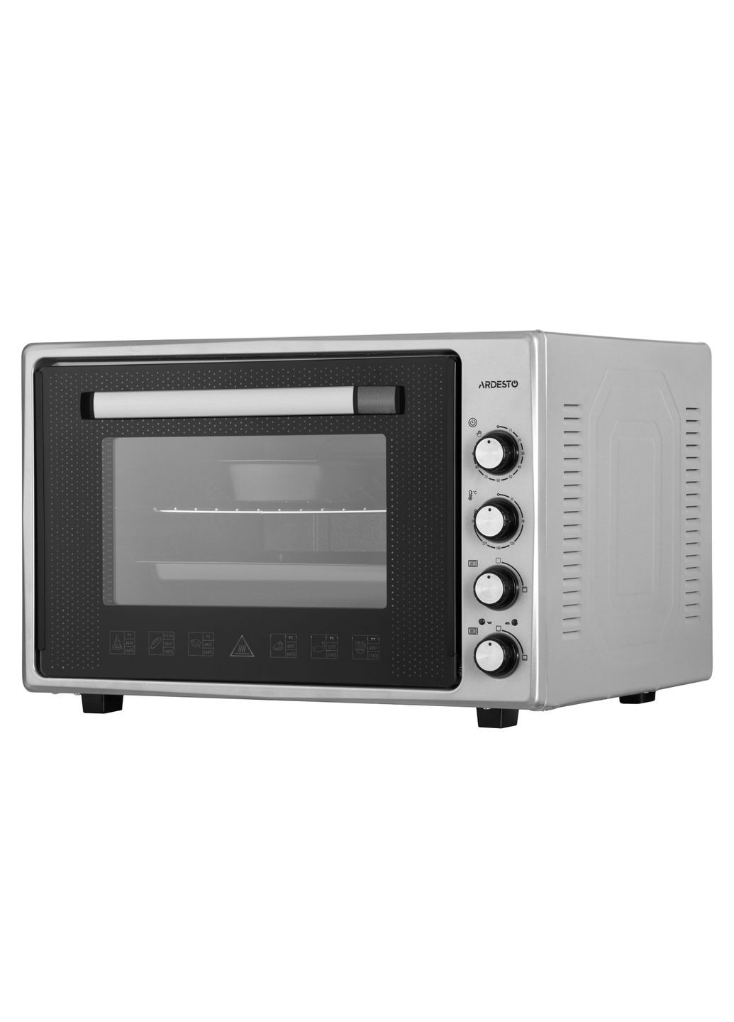 Печь электрическая, 70л, 2000Вт, механич., двойное стекло, серый Ardesto (362213087)