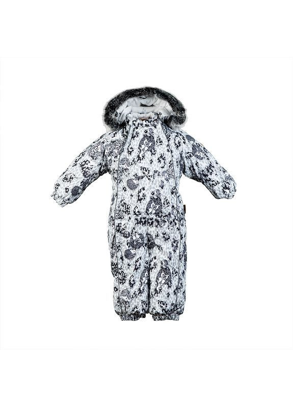 Серая термокомбинезон reggie 1, р.74, серый () Huppa 36020130-83148-074