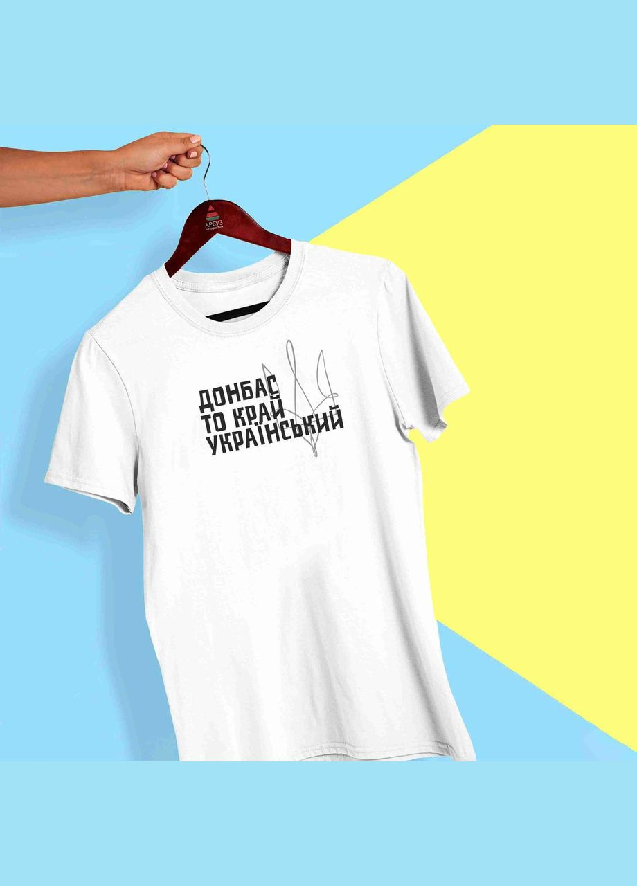 Футболка з принтом "Донбас це край український" Кавун футболка (316288241)
