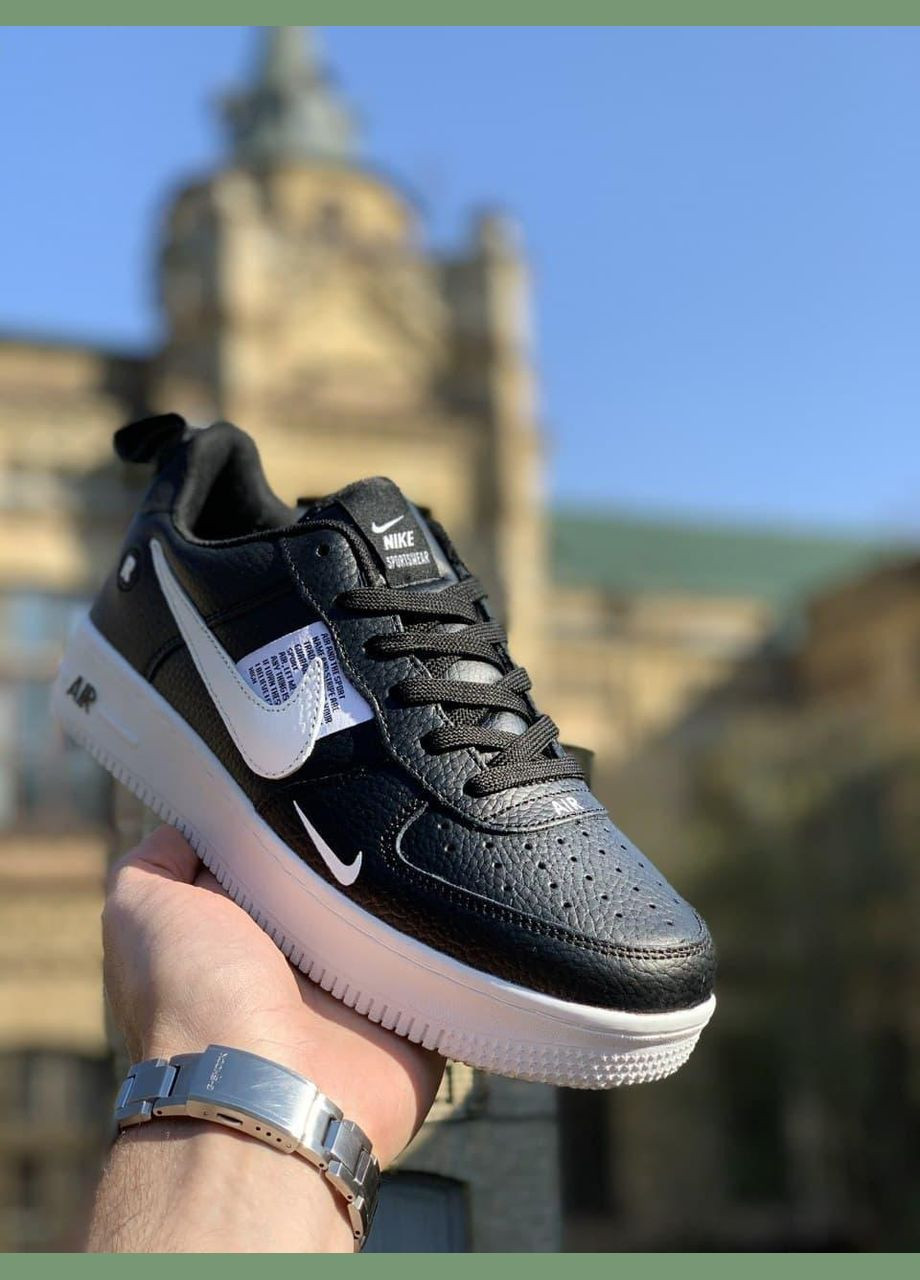 Nike air force 1 black stripe online