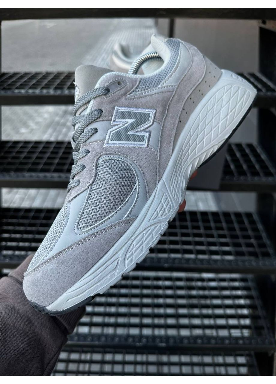 Серые демисезонные мужские кроссовки No Brand