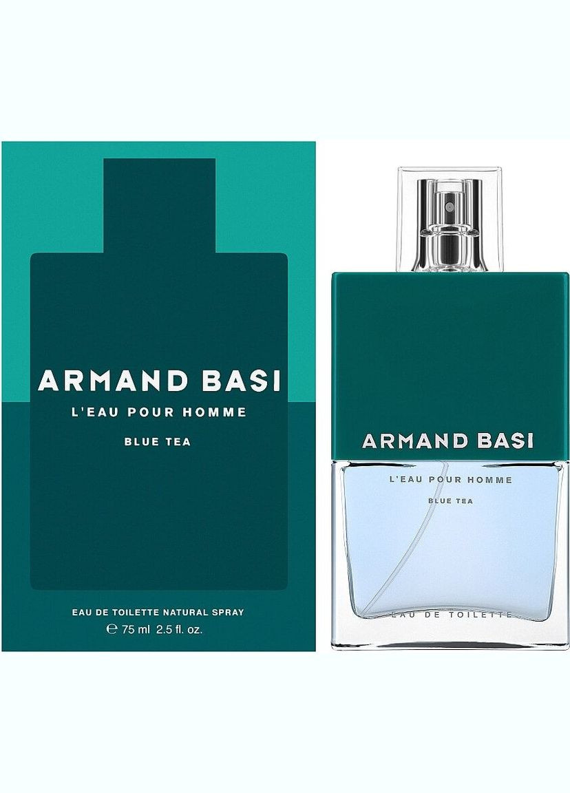 L'eau Pour Homme Blue Tea 75 мл Туалетная вода Armand Basi (323483906)