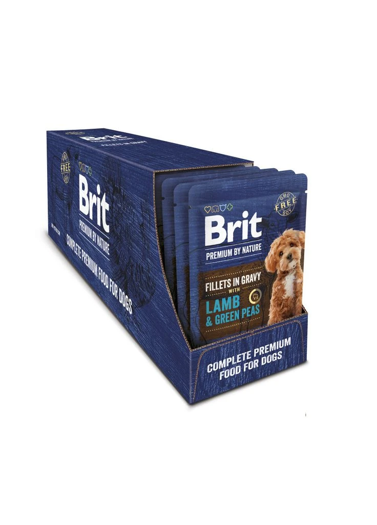 Влажный корм для собак Fillets in Gravy Multipack для малых пород филе в соусе Мультипак 12 шт х 85 г (8595602572472) Brit Premium (398225486)