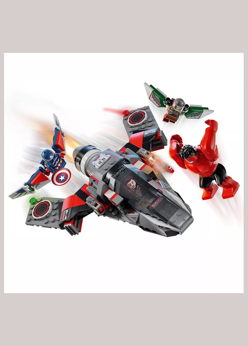 Конструктор Marvel Капітан Америка проти Червоного Халка (76292) Lego (333252361)