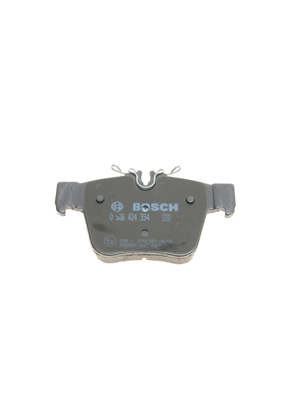 Колодки тормозные (задние) MB C-class (W205)/GLC (X253) 15-19 0 986 424 334 RU63 Bosch (332798170)