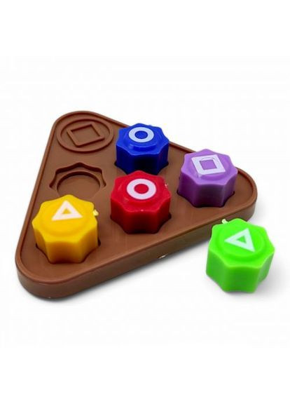 Настільна гра Гонгі Gonggi - "Гра в кальмара 2", на підставці (вид 7) MIC (361414414)