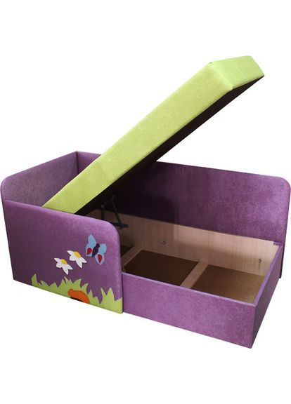 Дитячий диванчик з бортиком та нішею ТМ No Brand (322500632)