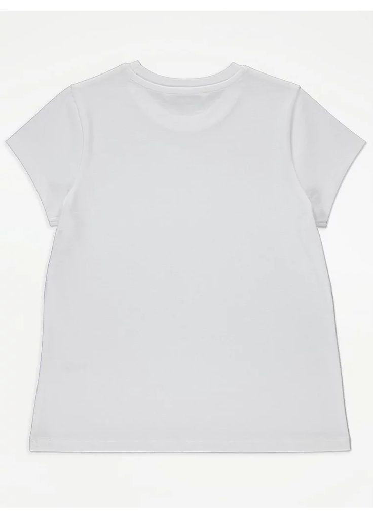 Белая летняя детская футболка для мальчика 116-122 см белый (250122016) George