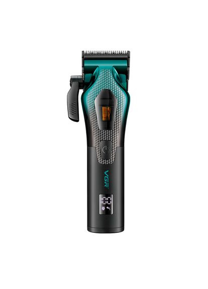 Машинка для стриження акумуляторна V-271 8000-11000 RPM LED дисплей (6 насадок) VGR (363059193)