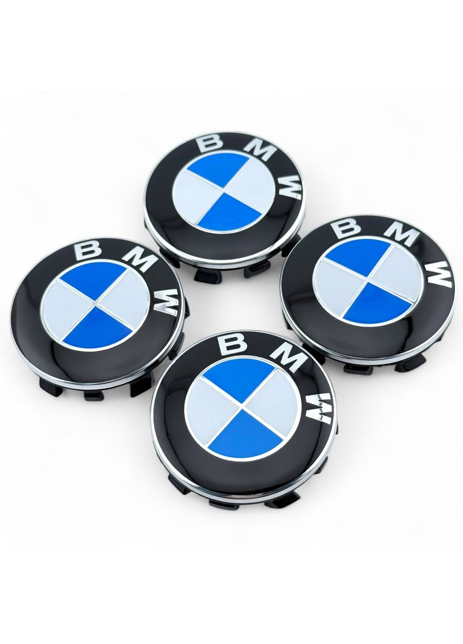 Ковпачки в диски БМВ заглушки для дисків 56/53 мм. Сині (4 шт.) BMW (354698518)