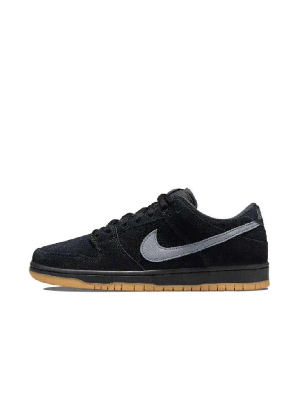 Сірі Осінні кросівки чоловічі nike sb dunk low pro black grey fog найк сб данк No Brand