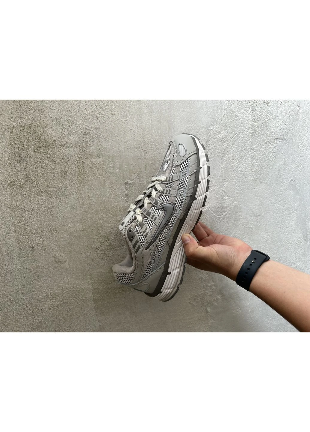 КРОСІВКИ ЖІНОЧІ NIKE P-6000 GREY WHITE НАЙК П-6000 No Brand сірі демісезони (367176182)