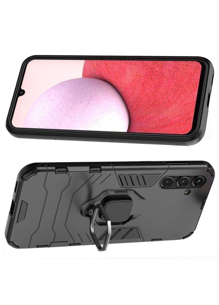 Чехол бампер Ring Armor для Samsung Galaxy S24 Plus (SM-S926) - Black Primolux (332994253)