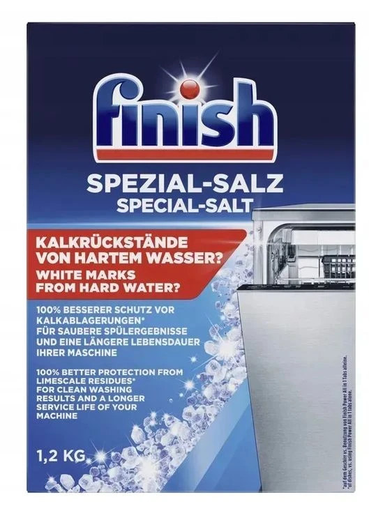 Соль для посудомоечной машины Special Salt, 1,2 кг — Надежная защита вашей техники Finish (388694653)