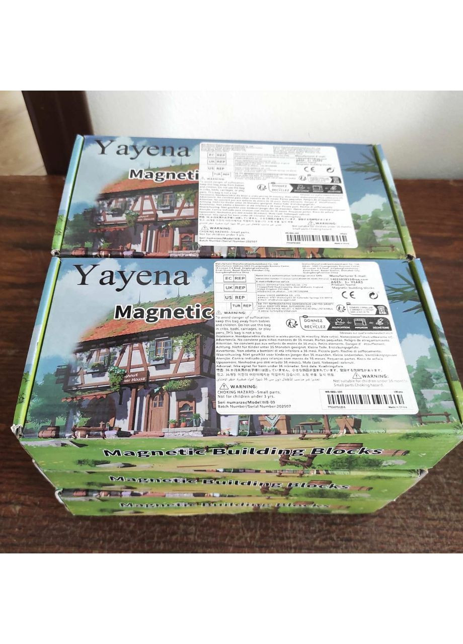 Магнітний конструктор Майнкрафт 100 кубиків Казковий будинок Minecraft (365246971)