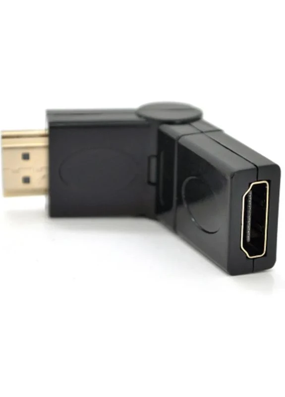 Перехідник HDMI M to HDMI F 360° (YT-A-HDMI(M)/(F)360°) Voltronic (399306935)