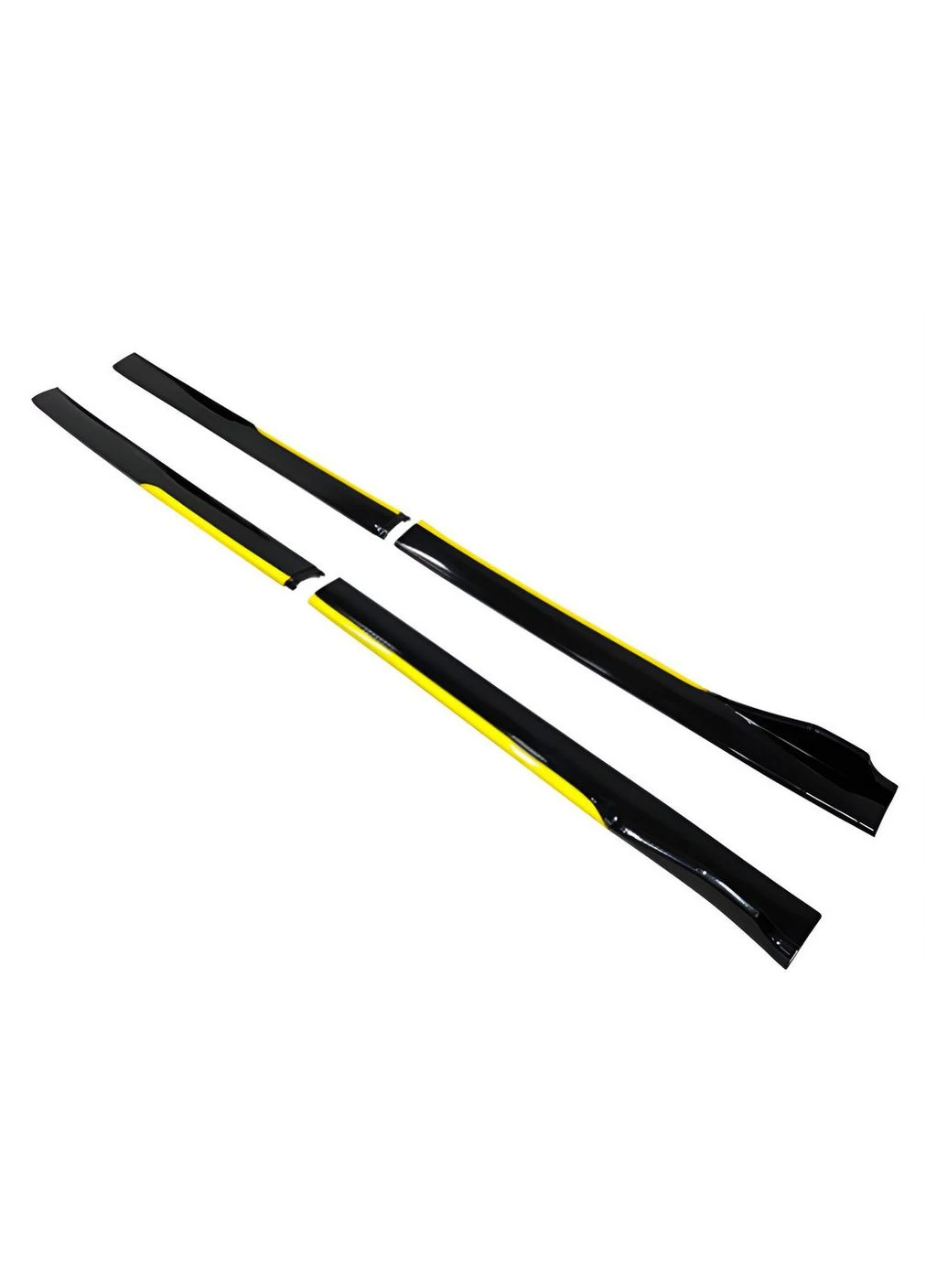 Универсальные накладки на боковые пороги Niken Yellow ( ) (4шт) ABS (392169615)