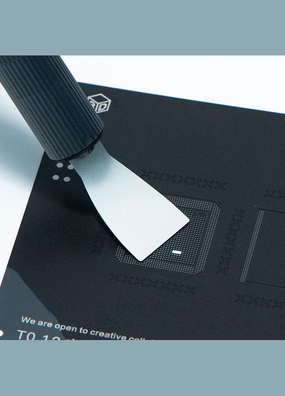 Набор для ремонта печатных плат и микросхем TE-152 / ручка с цангой / 20 насадок / шлифовальный брусок No Brand (322567825)