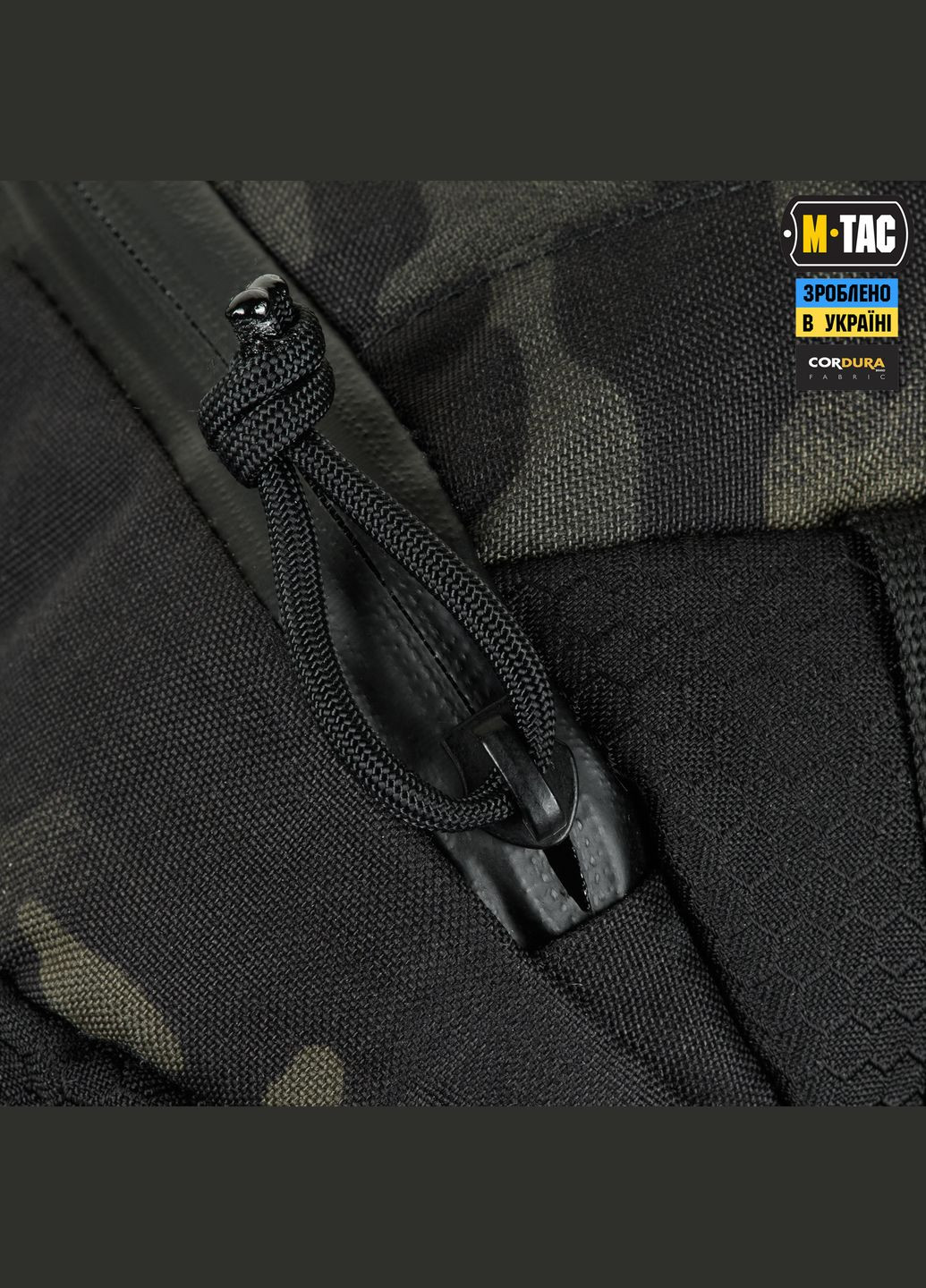 Сумка Sphaera Hex Hardsling Bag Large с липучкой Elite Multicam Black/Black M-TAC (303261461)