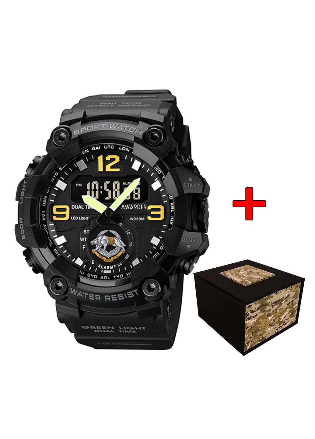 003BKSSO ССО Чорні + Коробка Awarder (342102866)