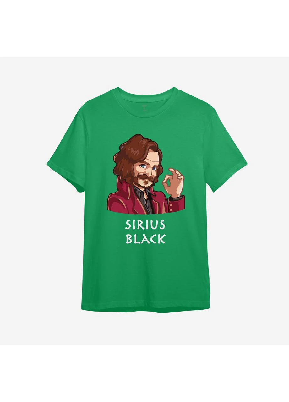Зелена демісезонна дитяча футболка з принтом "sirius black". гаррі поттер (10936321955) ТiШОТКА