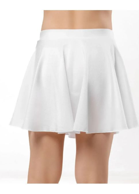 Спідниця для хореографії та гімнастики біфлекс біла No Brand (369799122)