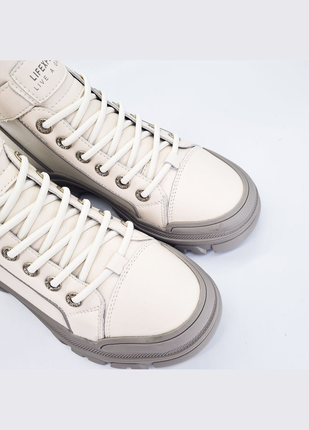 Осенние ботинки (р) кожа 0-1-1-01e-8070 Lifexpert тканевые