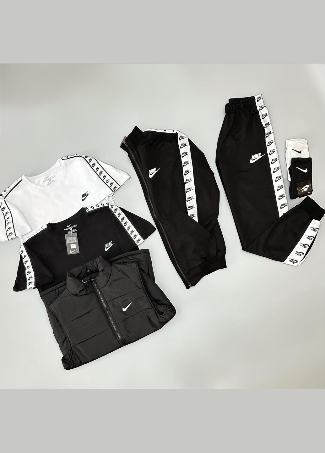 Мужской спортивный костюм 5в1 Nike черный Freedom (335014748)