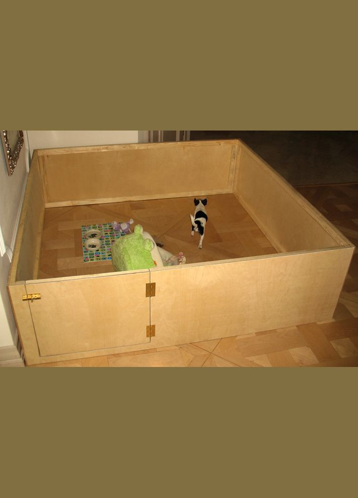 Вольер для щенков из дерева Маскара бланже (ВОС-001401) No Brand (328605475)