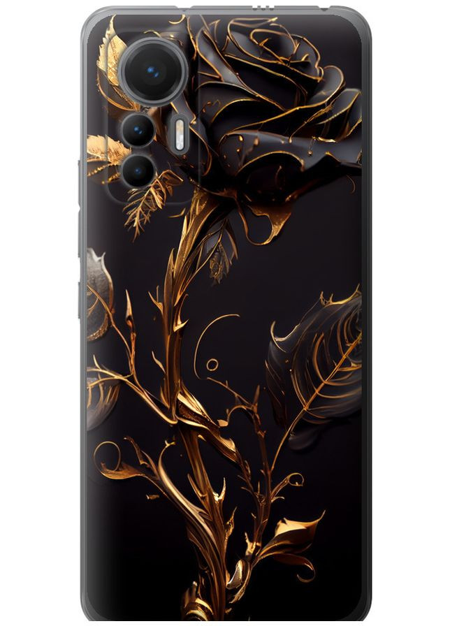 Силиконовый чехол 'Роза 3' для Endorphone Xiaomi 12 Lite (267499438)