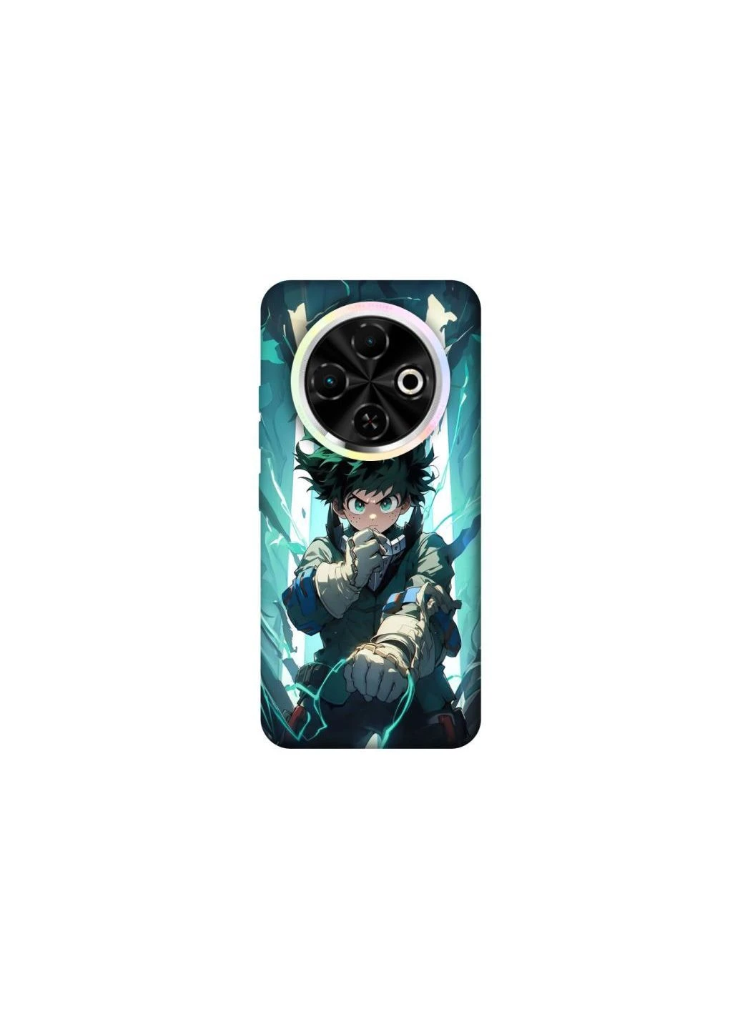 Чохол на TECNO Spark 30C Izuku Midoriya Frontalka (384597825)
