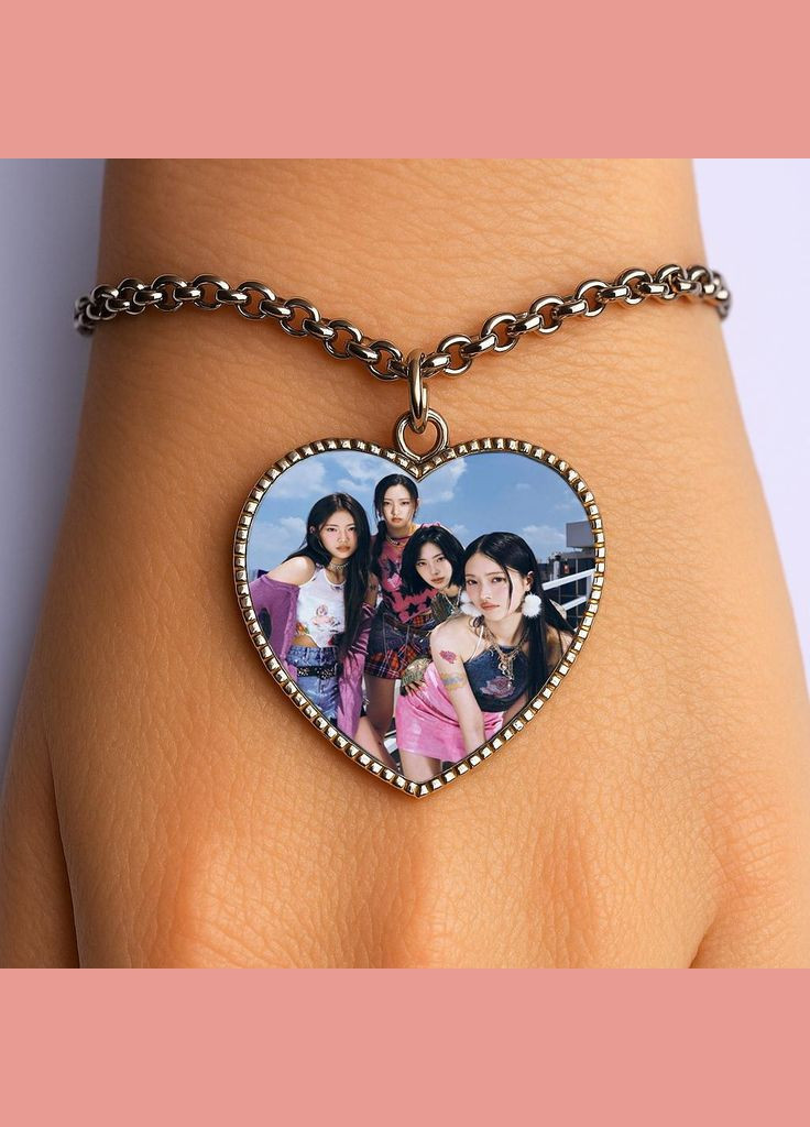 Браслет k pop H1-KEY #003 (серце) No Brand (329331336)