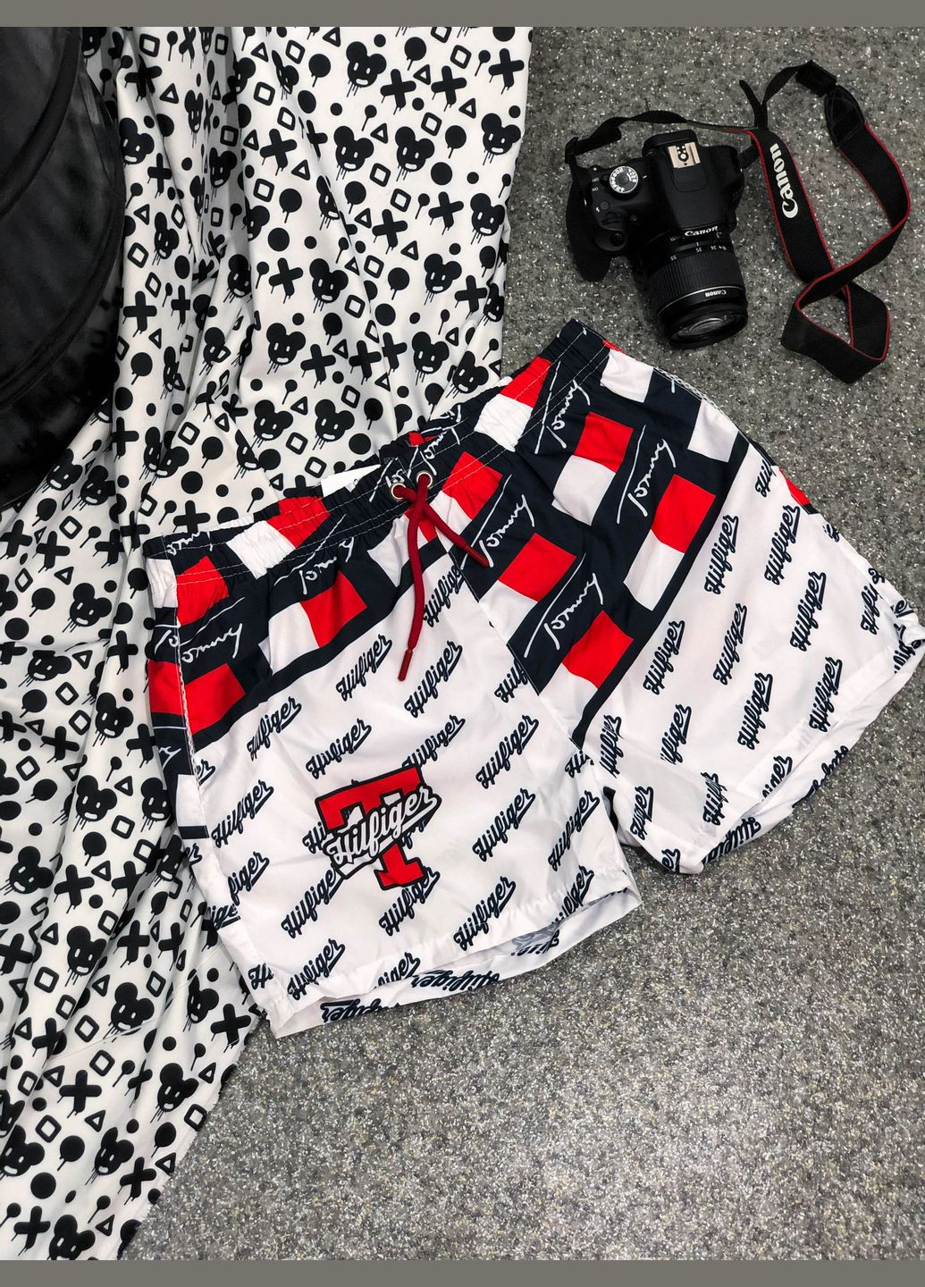 Білі чоловічі пляжні шорти No Brand (371168121)