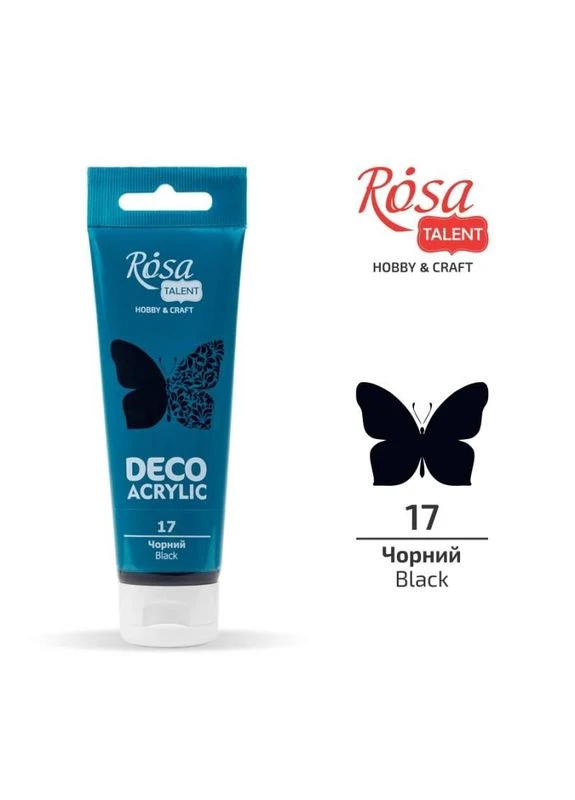 АКРИЛ для декора " "/17/, матовый, 75 мл (1/4) Rosa Talent (393784492)