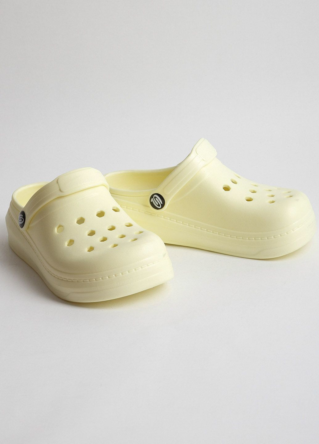 Крокси дитячі E312 жовті 340627 Progress (328559767)