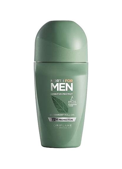 Шариковый дезодорант-антиперспирант для чувствительной кожи North For Men Sensitive Protect 50ml (1273366-2472359) Oriflame (368640852)