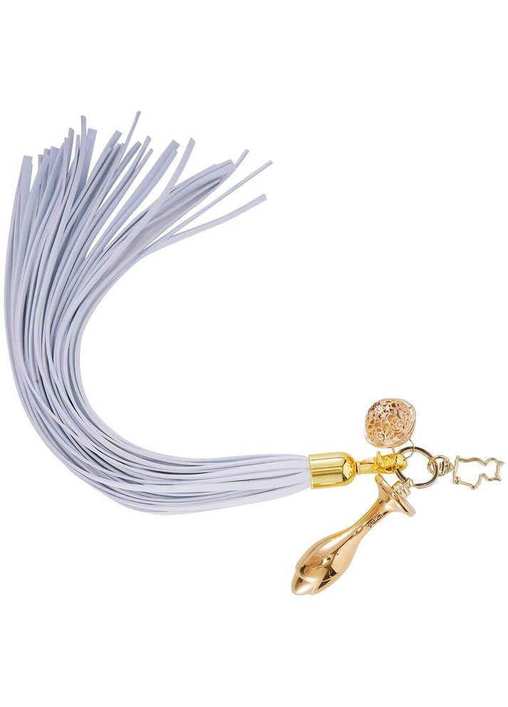 Металлическая анальная пробка Хвост пони LOCKINK SEVANDA White Pony-Tail No Brand (366878804)