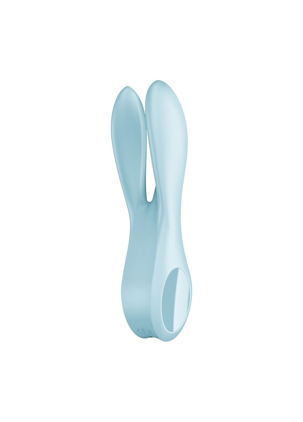 Клиторальный вибратор Threesome 1 Light Blue с тремя гибкими пальчиками Satisfyer (316231822)
