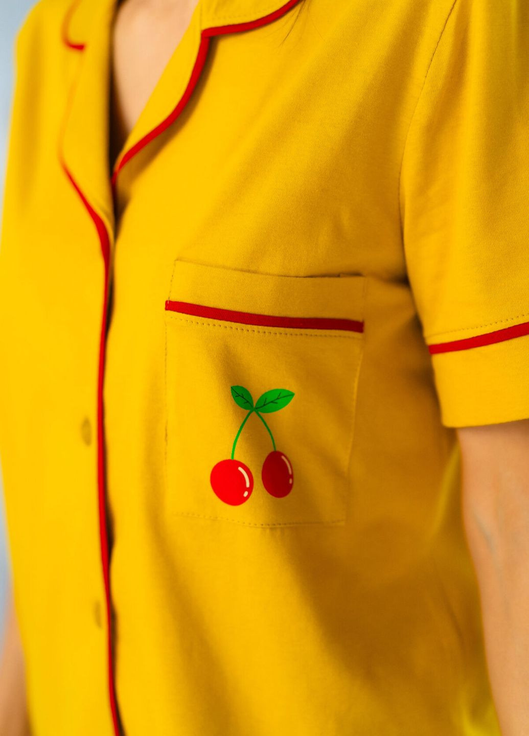 Гірчична всесезон піжама Трикомир