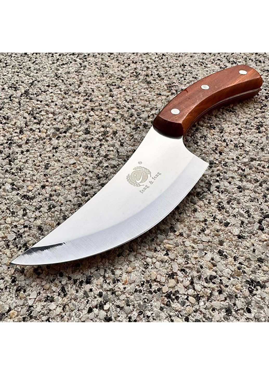 Обвалочный нож для мяса Satori из нержавеющей стали с деревянной рукояткой 23 см Kitchen Master (360801561)