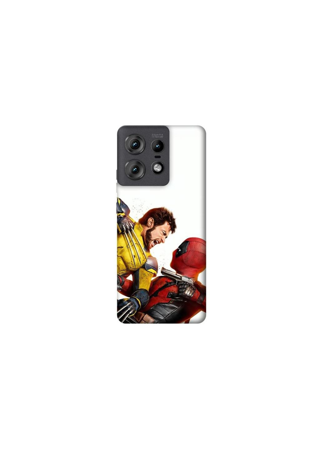 Чохол на Motorola Edge 50 Pro Deadpool and Wolverine Frontalka (353331744)