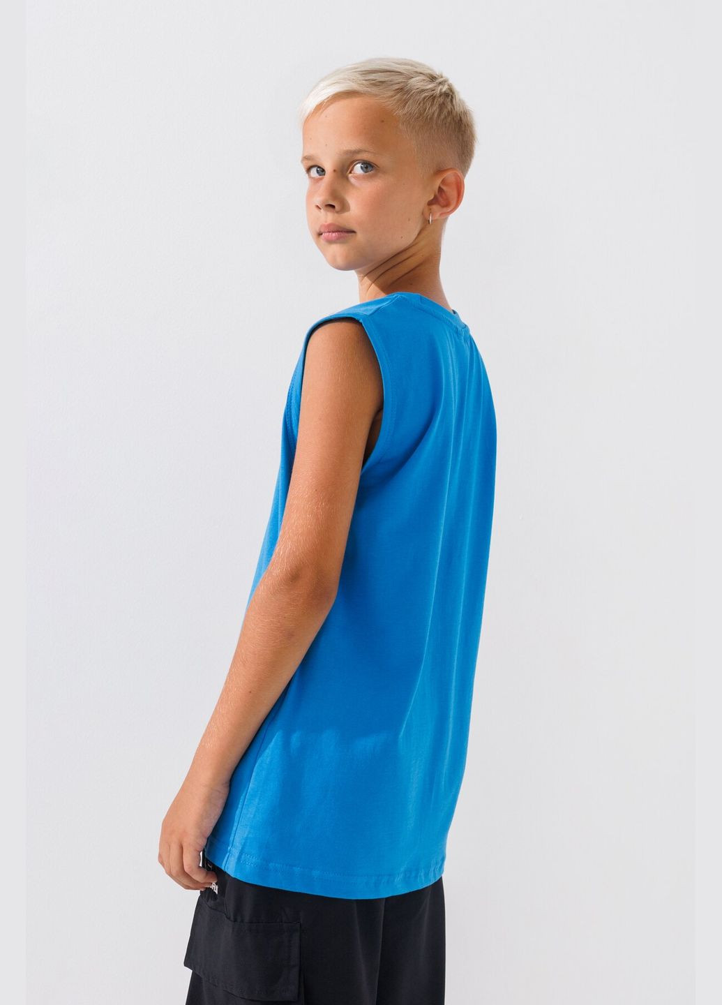 Майка з принтом для хлопчика 4046 164 см (2000990571182S) shop (2000990571182) DENIZ (296093292)