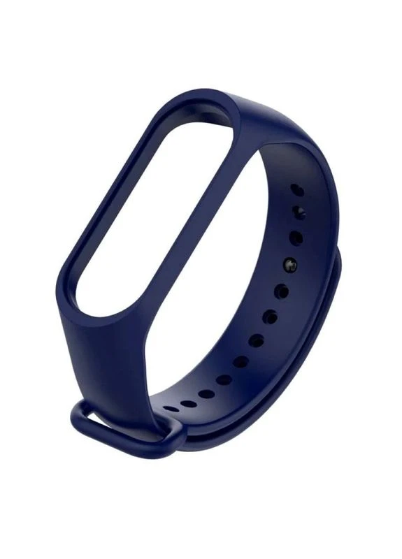 Ремінець силіконовий протиударний для Mi Band 5/6 червоний Smart Watch (370168954)