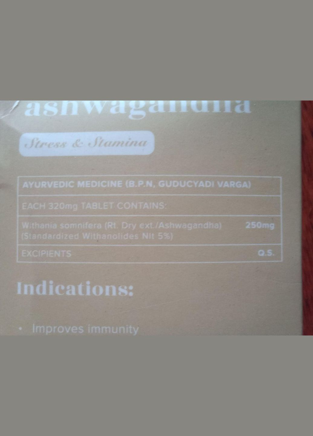ЭКСТРАКТ корня Ашваганда Бадьянатх Ашвагандха Ashwagandha Baidyanath 60 капс, 5% витаминов, витаминов Himalaya (336546349)
