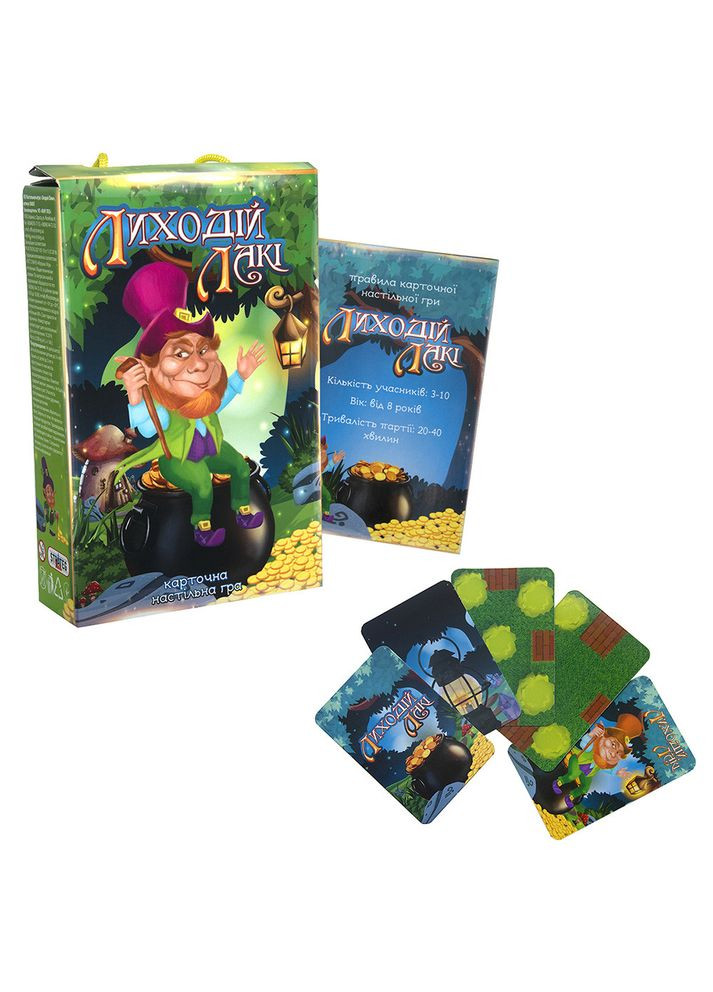Настільна гра карткова "Злодій Лакі" (укр) (30605) Strateg (362421496)